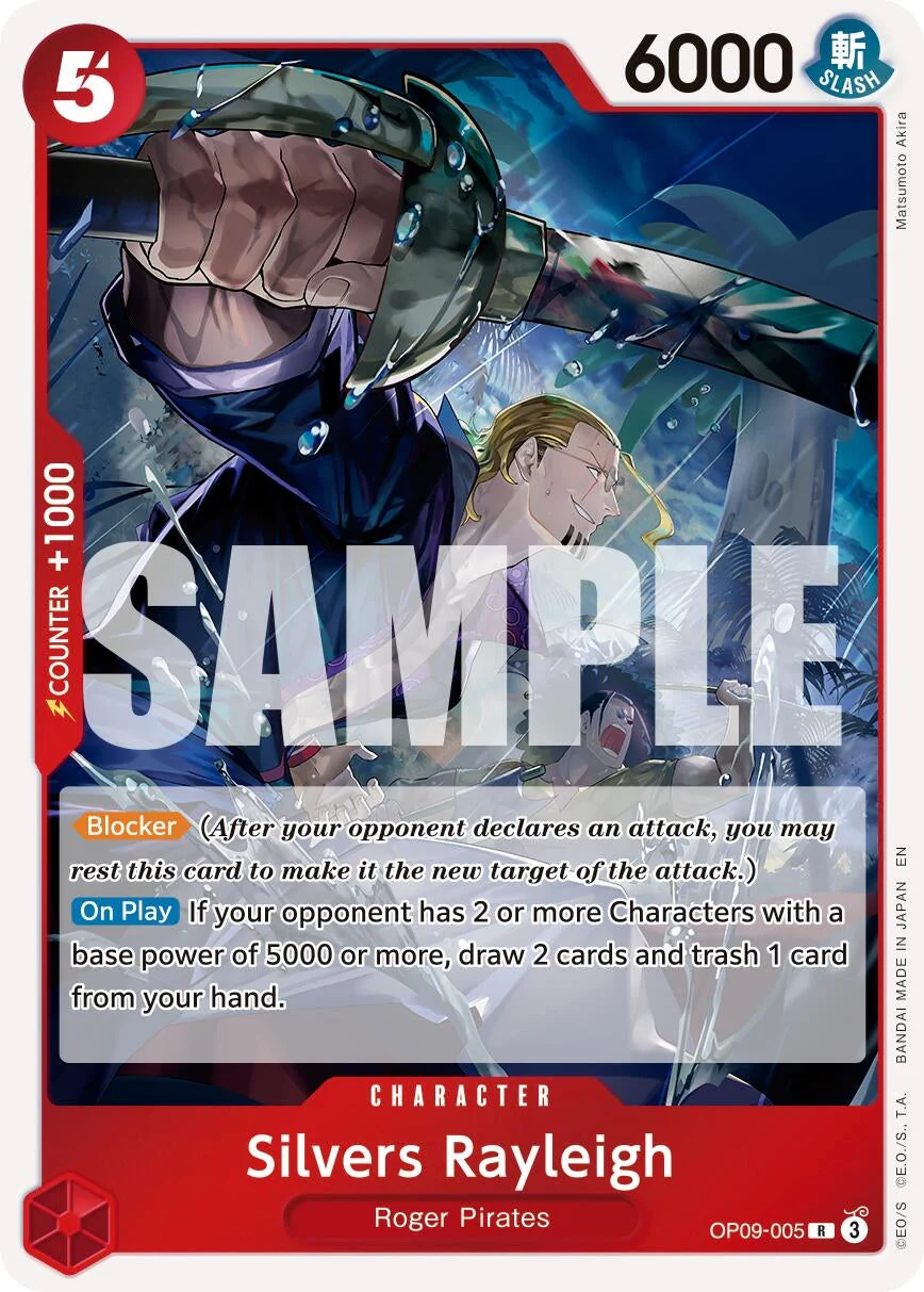 Silvers Rayleigh - OP09-005 (Reprint) (OP09-005) (Premium Booster -The Best- Vol. 2)