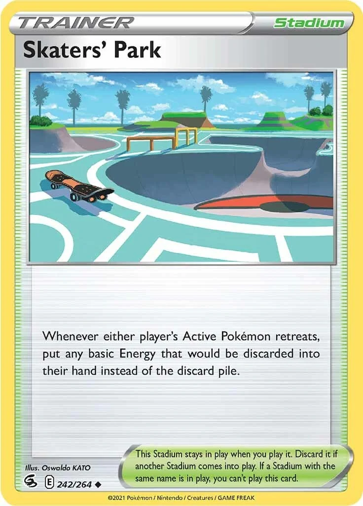 Skaters' Park (242/264) (SWSH08: Fusion Strike)