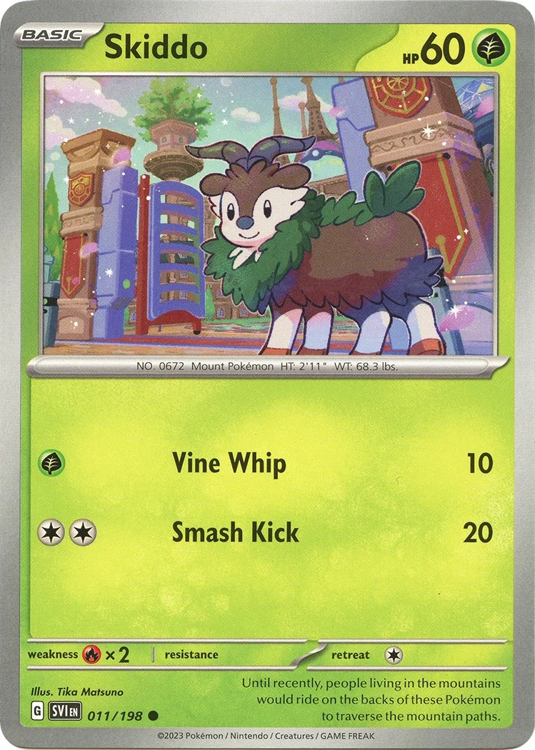 Skiddo (011/198) (SV01: Scarlet & Violet Base Set)