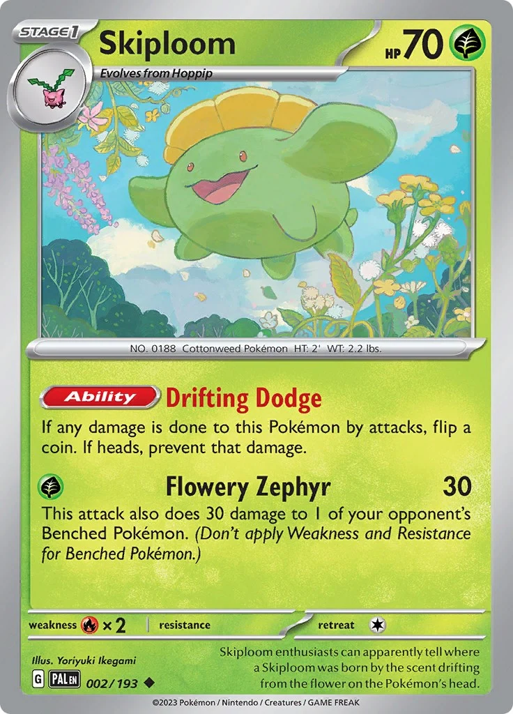 Skiploom (002/193) (SV02: Paldea Evolved)
