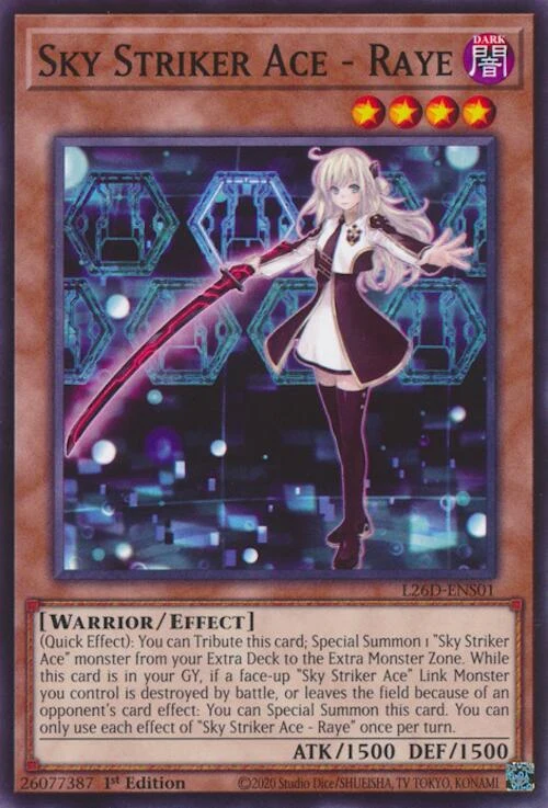 Sky Striker Ace - Raye (L26D-ENS01) (Legendary Modern Decks 2026)