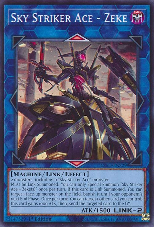 Sky Striker Ace - Zeke (L26D-ENS29) (Legendary Modern Decks 2026)