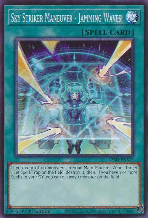 Sky Striker Maneuver - Jamming Waves! (L26D-ENS12) (Legendary Modern Decks 2026)