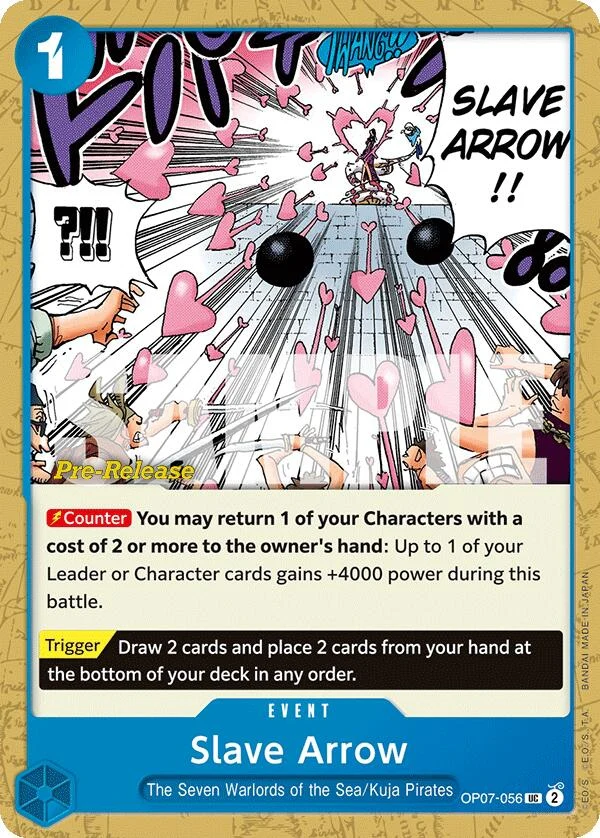 Slave Arrow (OP07-056) (500 Years in the Future Pre-Release Cards)