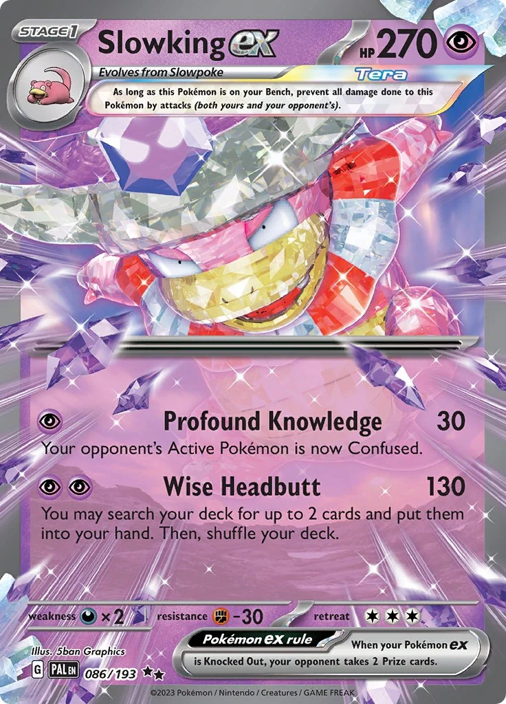 Slowking ex (086/193) (SV02: Paldea Evolved)