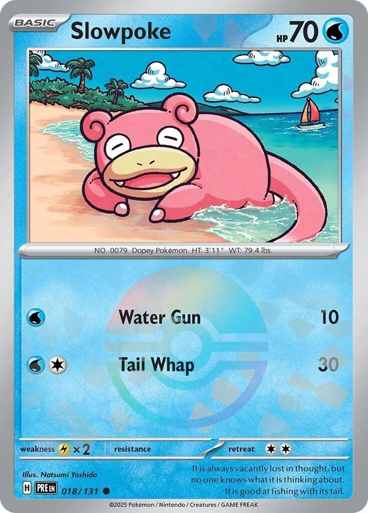 Slowpoke (Poke Ball Pattern) (018/131) (SV: Prismatic Evolutions)