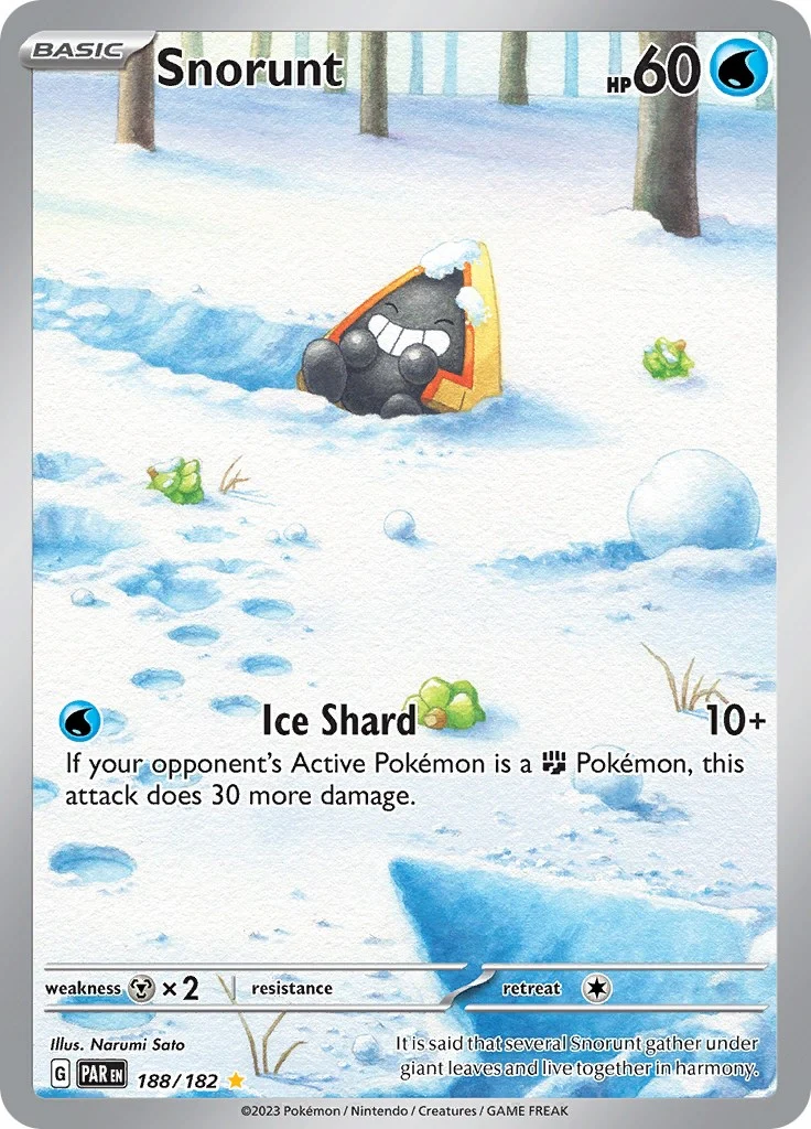 Snorunt (188/182) (SV04: Paradox Rift)
