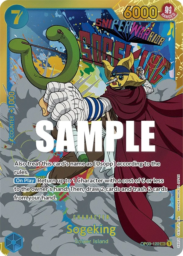 Sogeking (OP03-122) (Pillars of Strength)