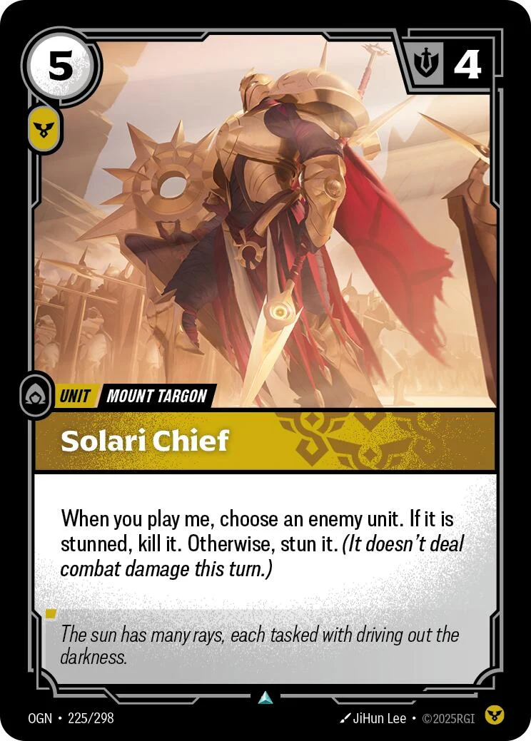 Solari Chief (225/298) (Origins)
