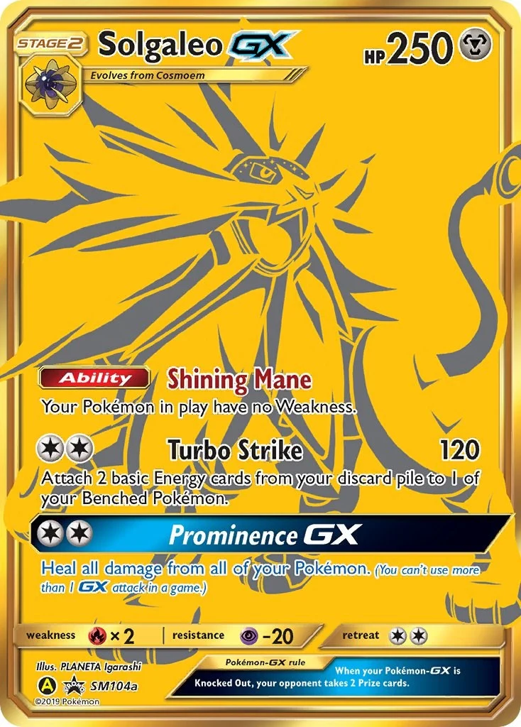 Solgaleo GX - SM104a (SM104a) (SM Promos)