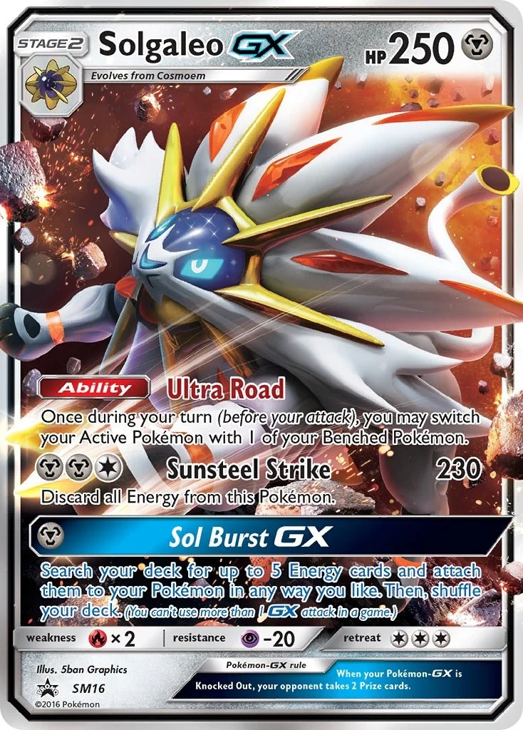 Solgaleo GX - SM16 (SM16) (SM Promos)
