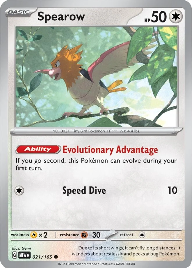 Spearow (021/165) (SV: Scarlet & Violet 151)