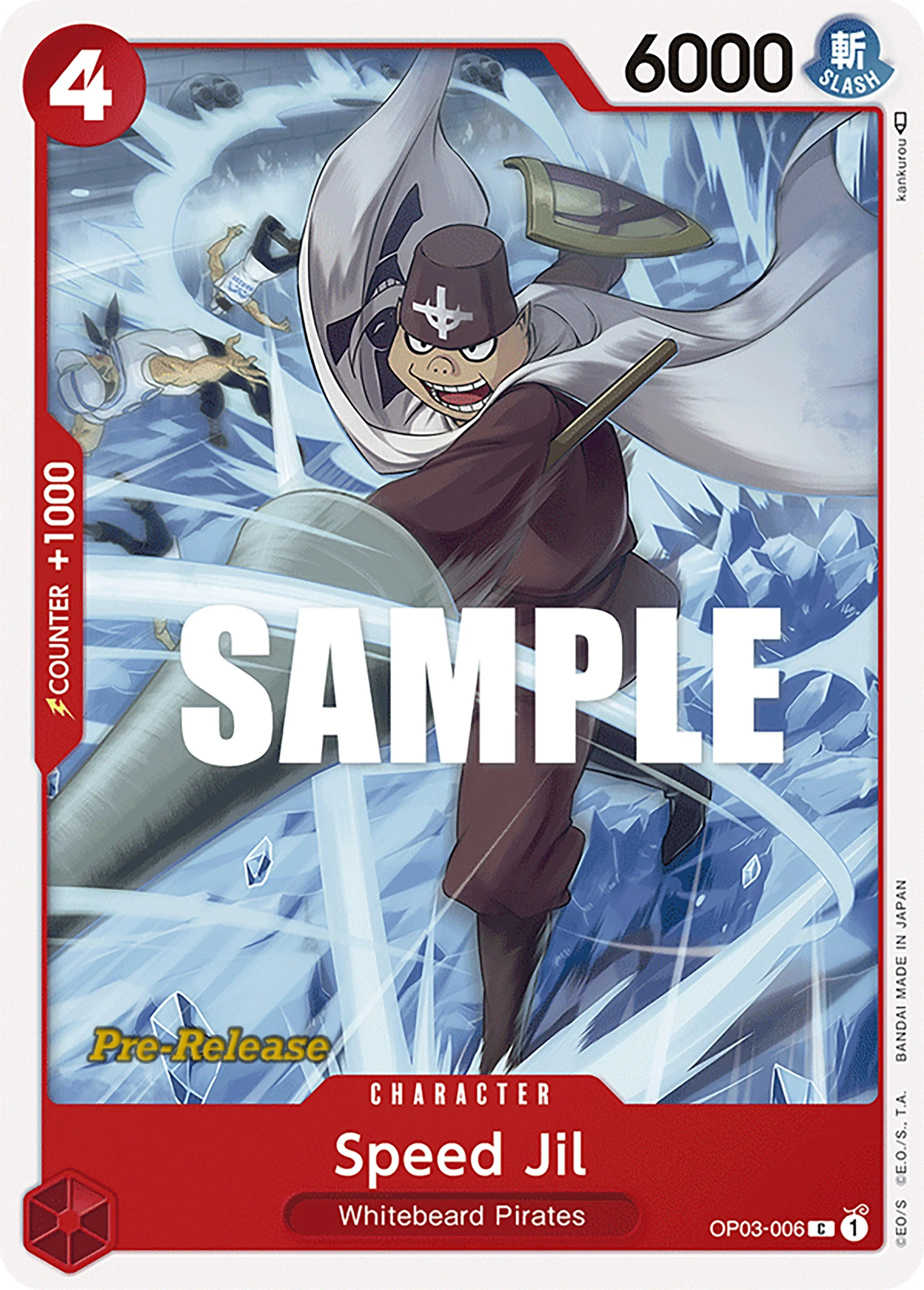 Speed Jil (OP03-006) (Pillars of Strength Pre-Release Cards)