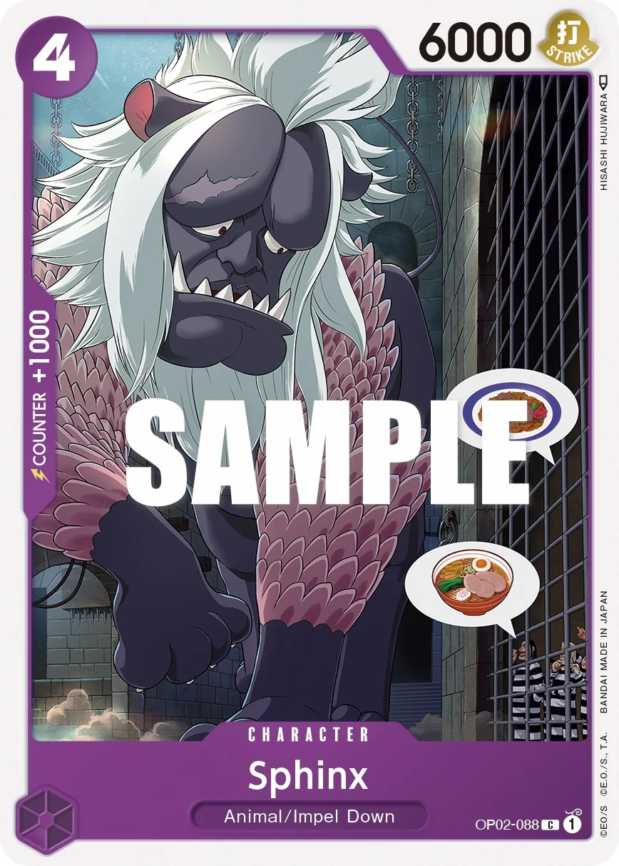 Sphinx (OP02-088) (Paramount War)
