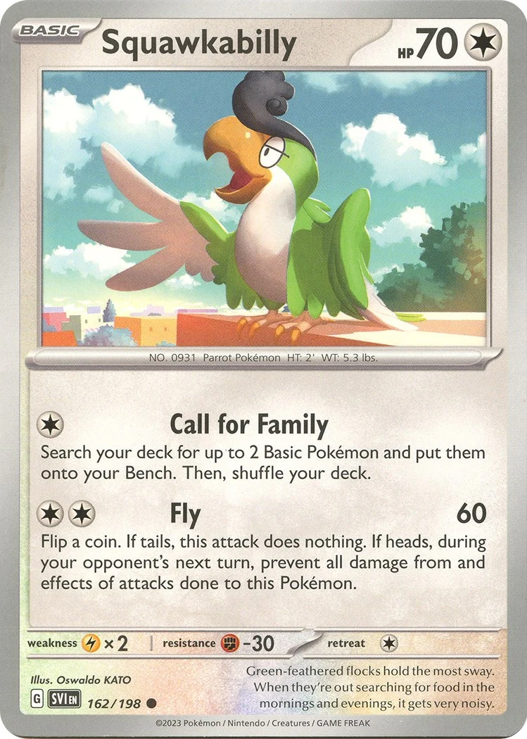 Squawkabilly (162/198) (SV01: Scarlet & Violet Base Set)