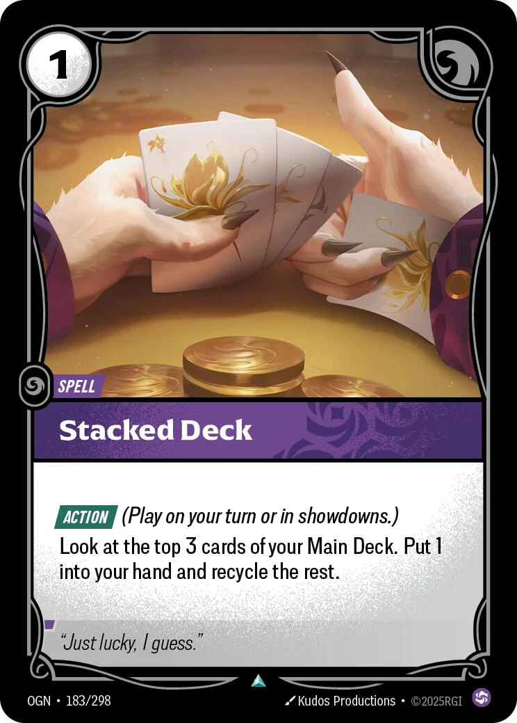 Stacked Deck (183/298) (Origins)
