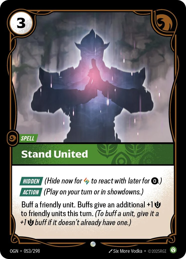 Stand United (053/298) (Origins)
