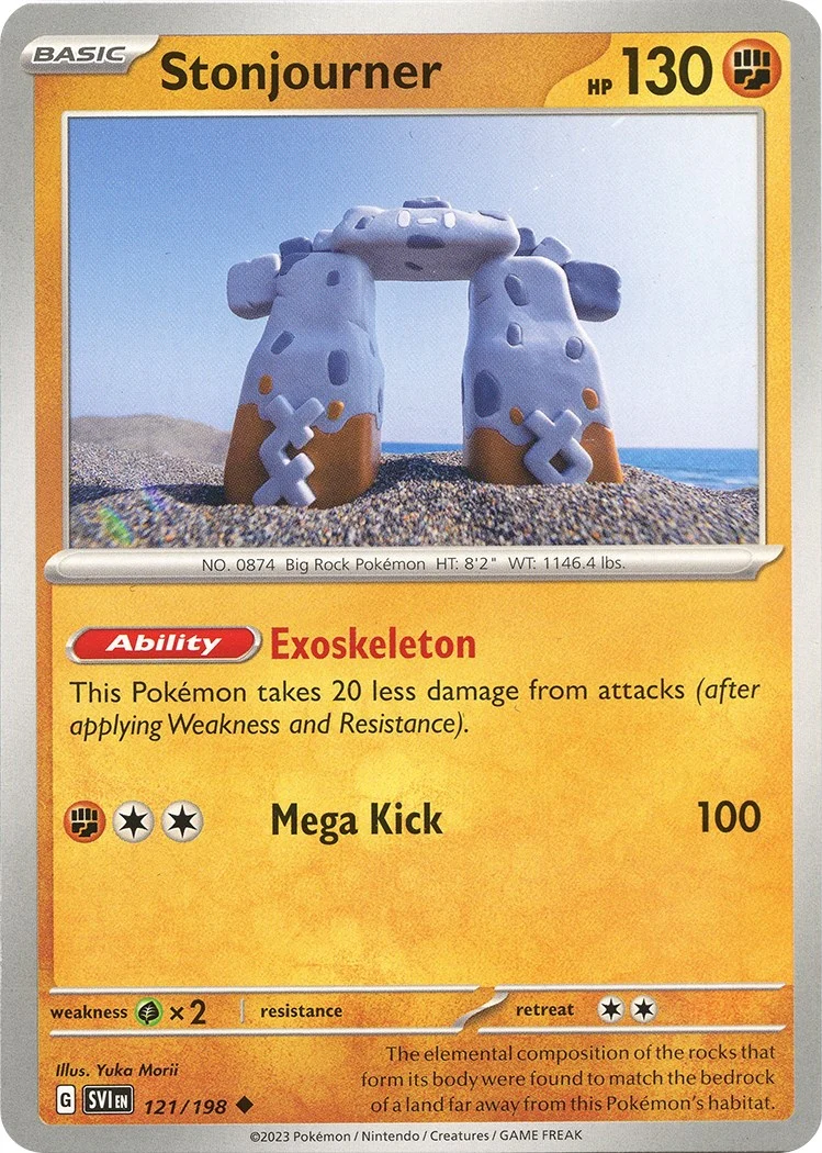 Stonjourner (121/198) (SV01: Scarlet & Violet Base Set)