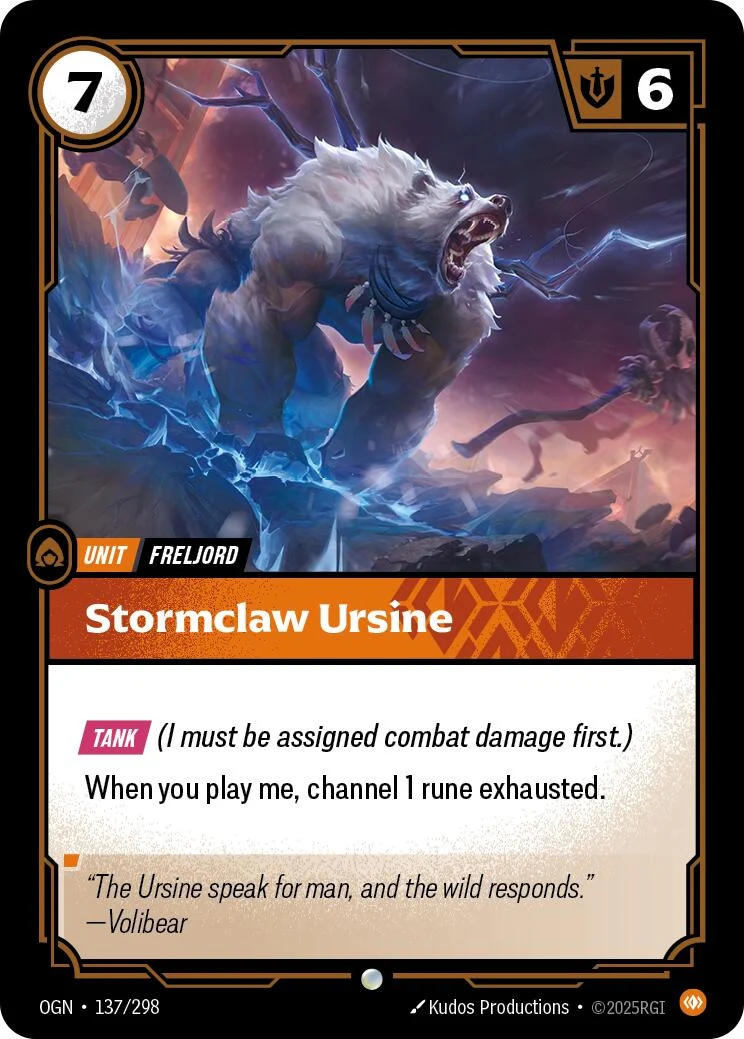 Stormclaw Ursine (137/298) (Origins)