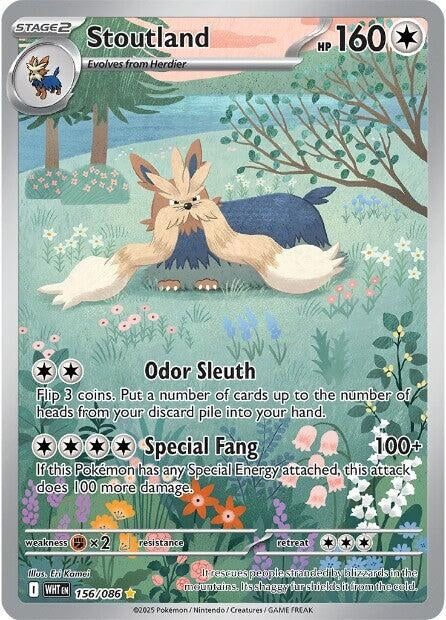 Stoutland (156/086) (SV: White Flare)