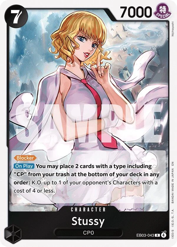 Stussy (EB03-043) (Extra Booster: One Piece Heroines Edition)