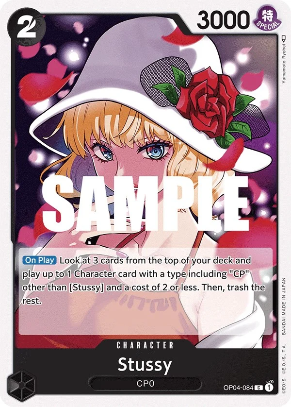 Stussy (OP04-084) (Kingdoms of Intrigue)