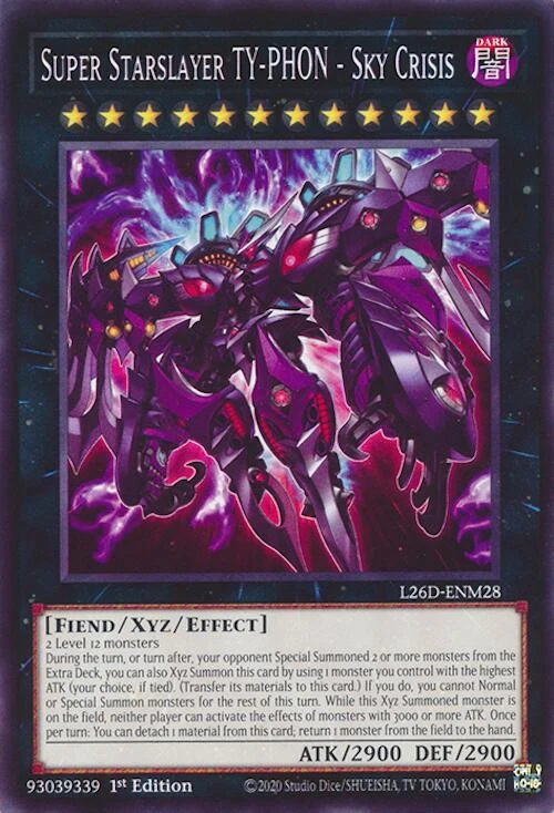 Super Starslayer TY-PHON - Sky Crisis (L26D-ENM28) (Legendary Modern Decks 2026)