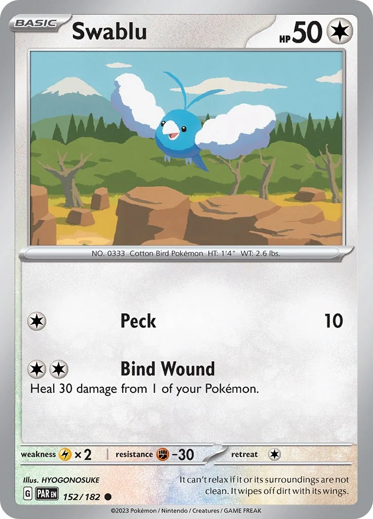 Swablu (152/182) (SV04: Paradox Rift)
