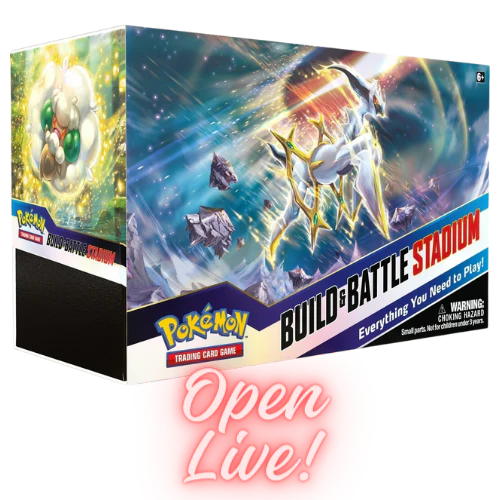 Sword & Shield: Brilliant Stars - Build & Battle Stadium (Live)