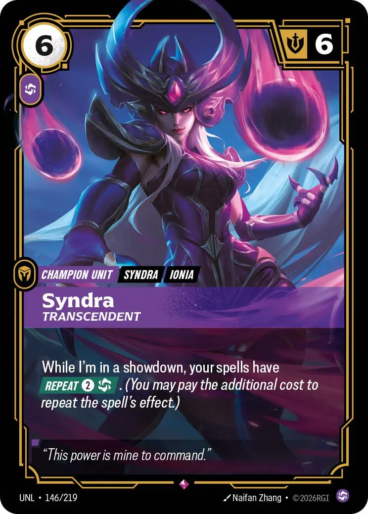 Syndra - Transcendent (146/219) (Unleashed)