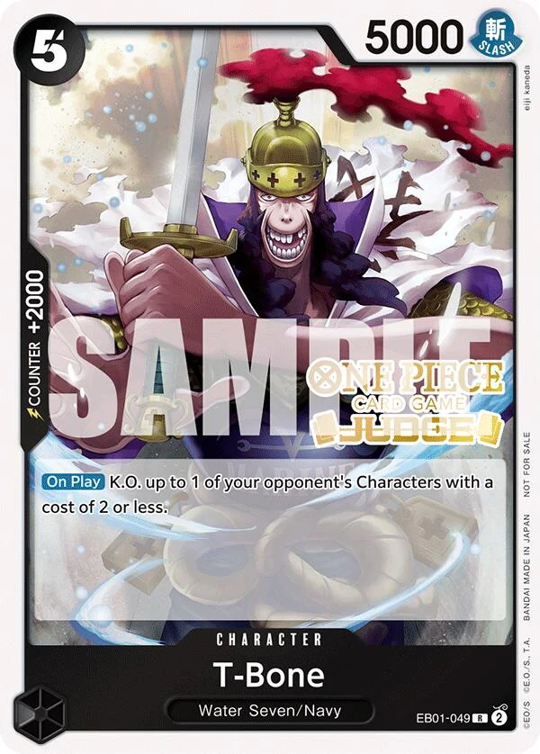 T-Bone (Judge Pack Vol. 5) (EB01-049) (One Piece Promotion Cards)
