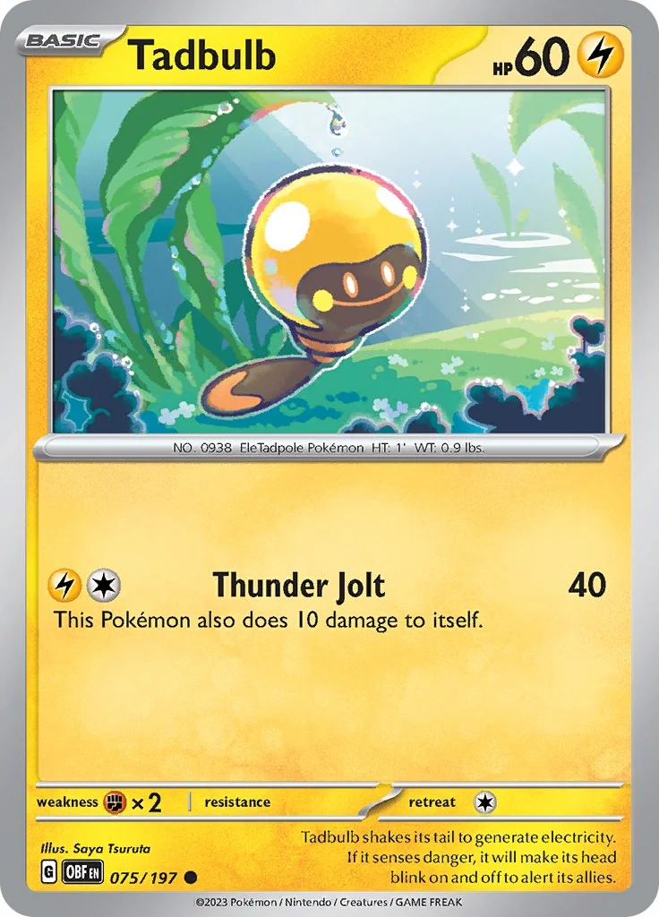Tadbulb 075/197 (075/197) (SV03: Obsidian Flames)