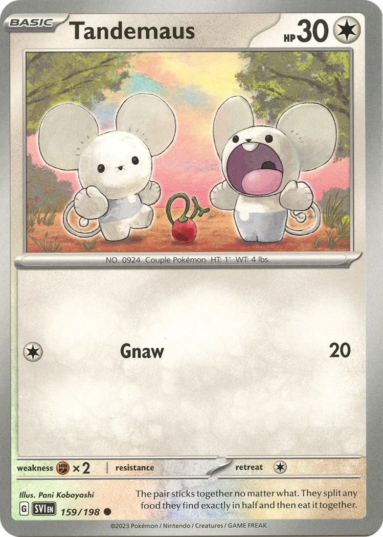 Tandemaus (159/198) (SV01: Scarlet & Violet Base Set)