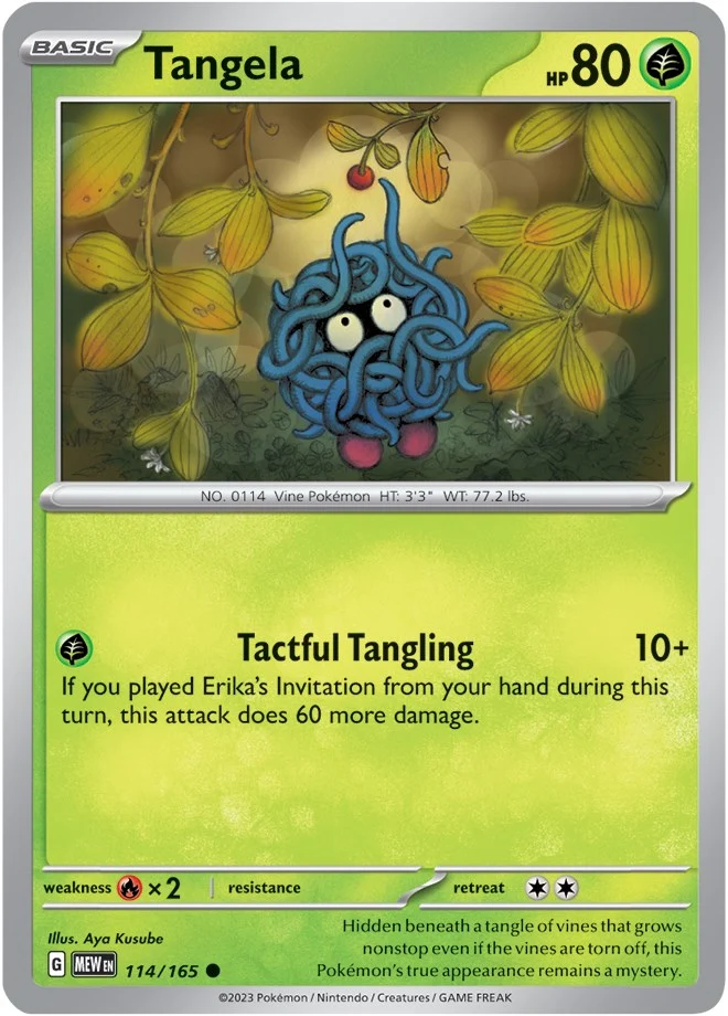 Tangela (114/165) (SV: Scarlet & Violet 151)