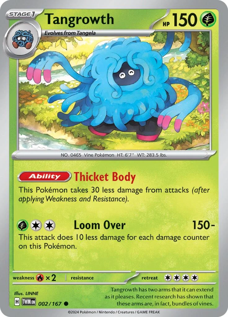 Tangrowth (002/167) (SV06: Twilight Masquerade)
