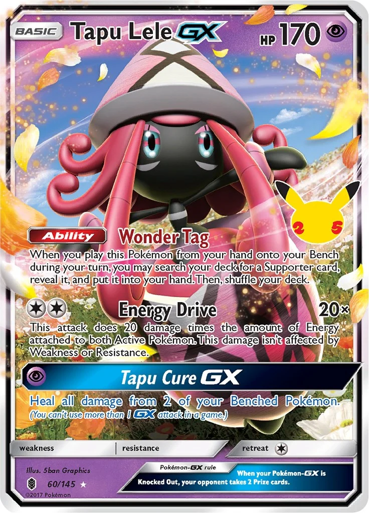 Tapu Lele GX (60/145) (Celebrations: Classic Collection)