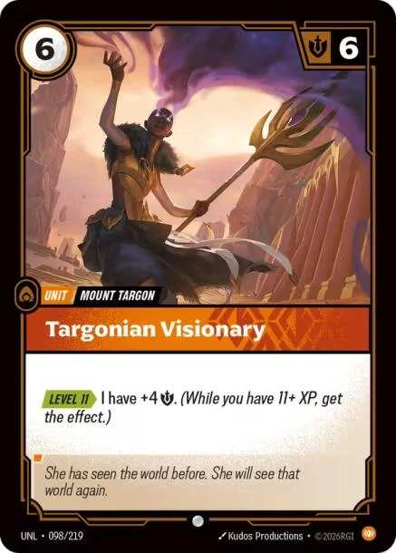Targonian Visionary (098/219) (Unleashed)