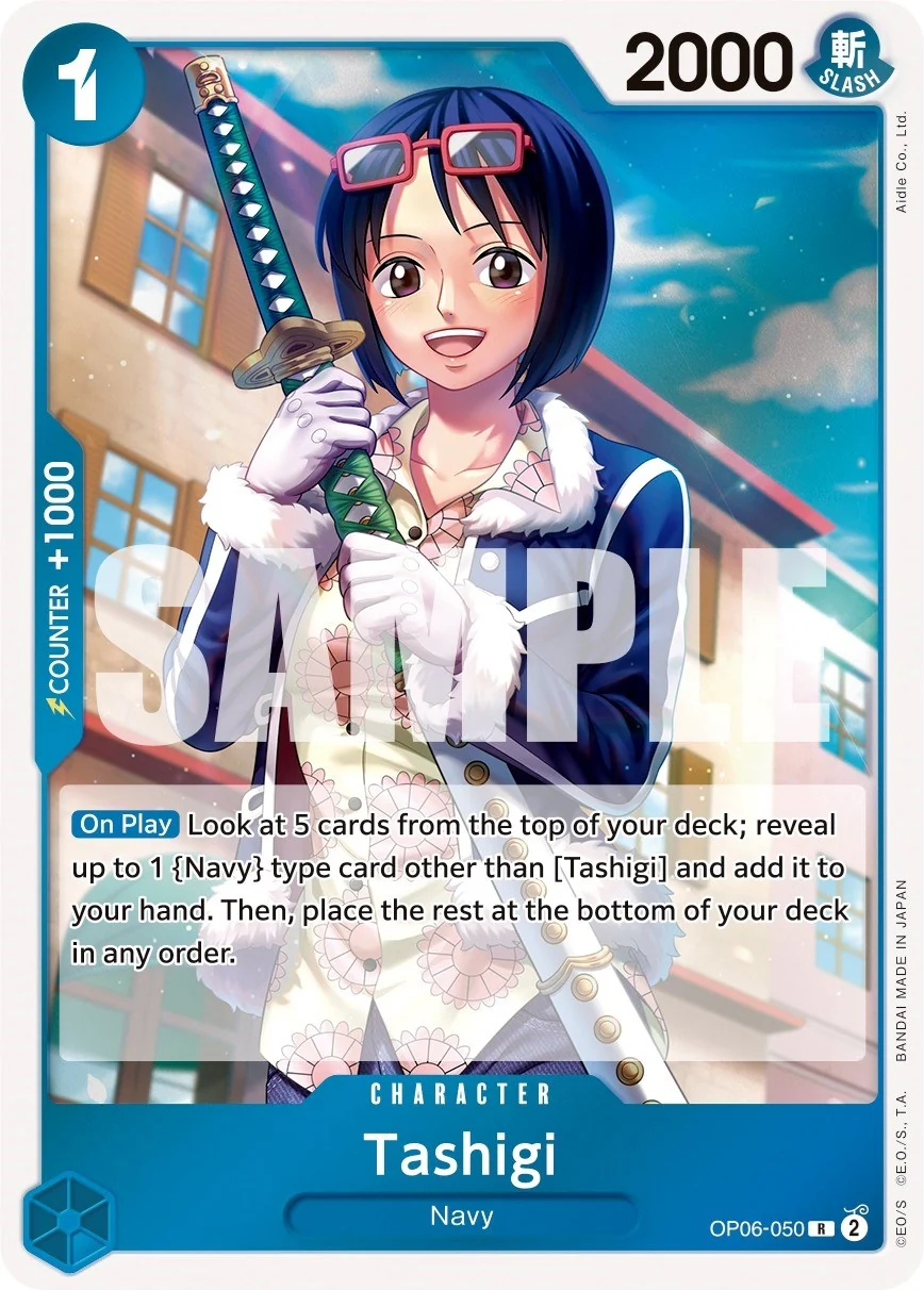 Tashigi (OP06-050) (Wings of the Captain)