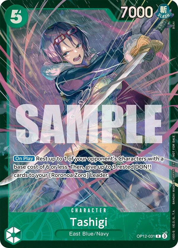 Tashigi (Store Treasure Cup 2025) (OP12-031) (One Piece Promotion Cards)