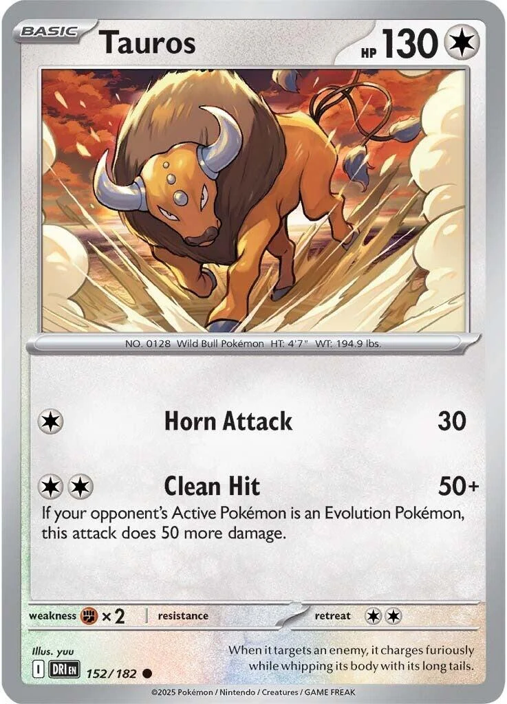 Tauros (152/182) (SV10: Destined Rivals)