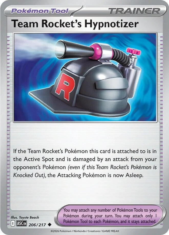Team Rocket's Hypnotizer (206/217) (ME: Ascended Heroes)