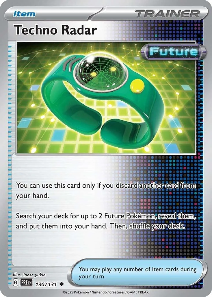 Techno Radar (130/131) (SV: Prismatic Evolutions)