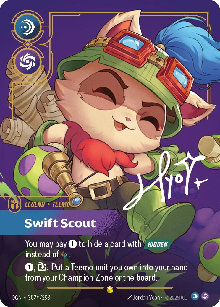 Teemo - Swift Scout (Alternate Art) (307*/298) (Origins)