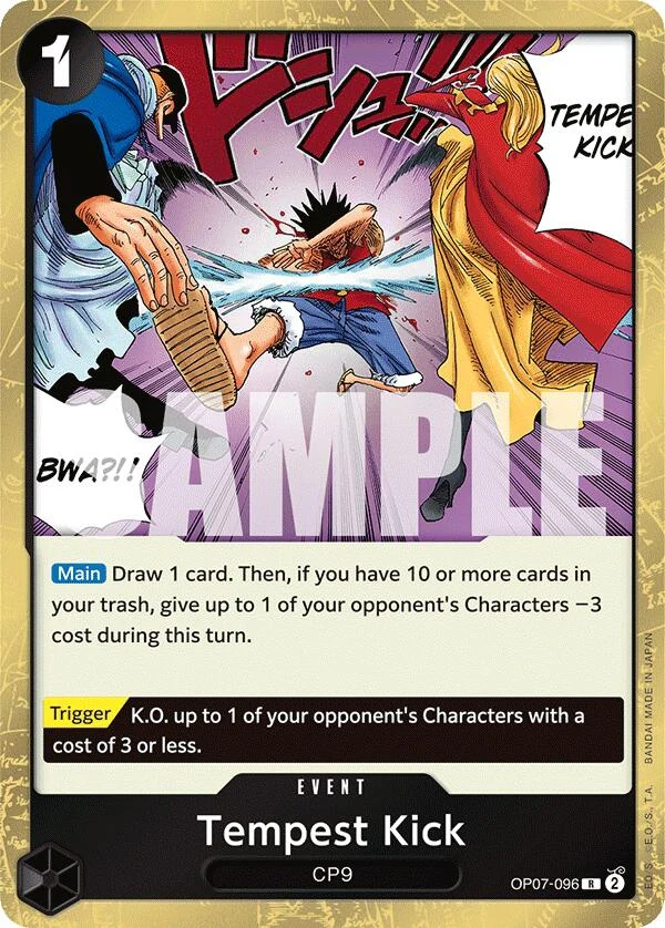 Tempest Kick (OP07-096) (500 Years in the Future)