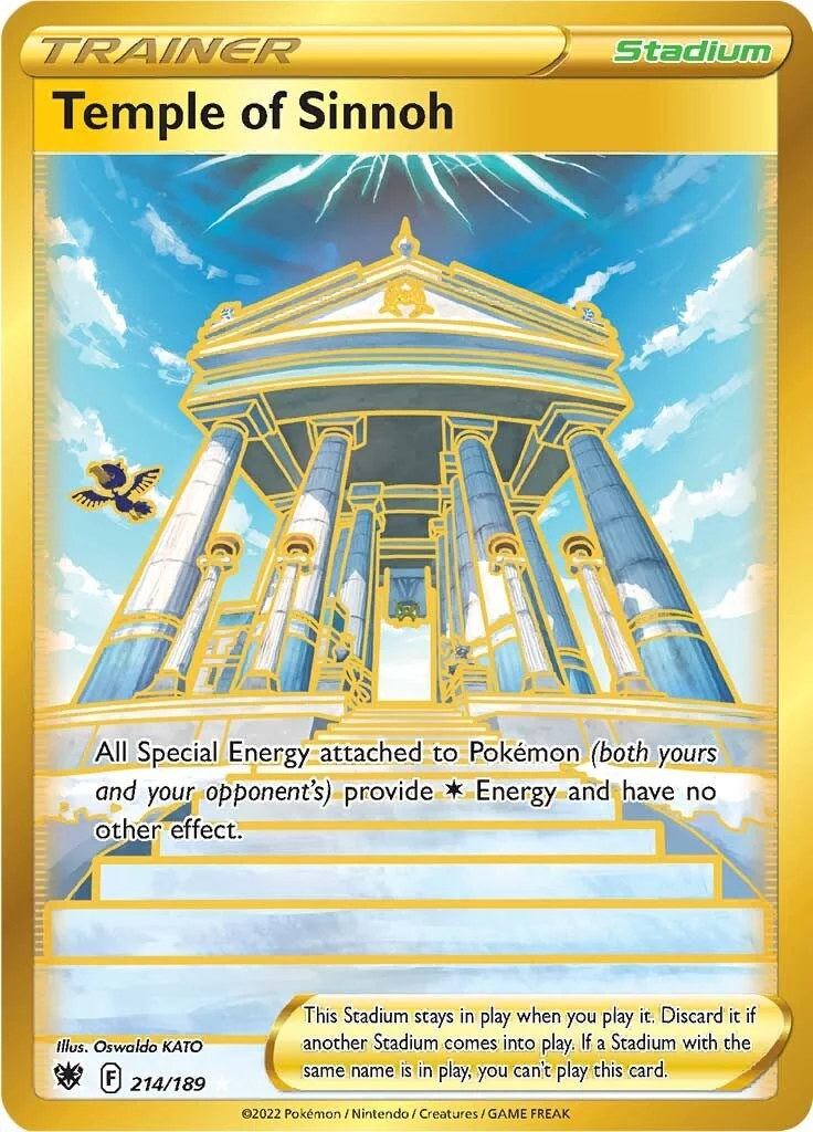 Temple of Sinnoh (Secret) (214/189) (SWSH10: Astral Radiance)