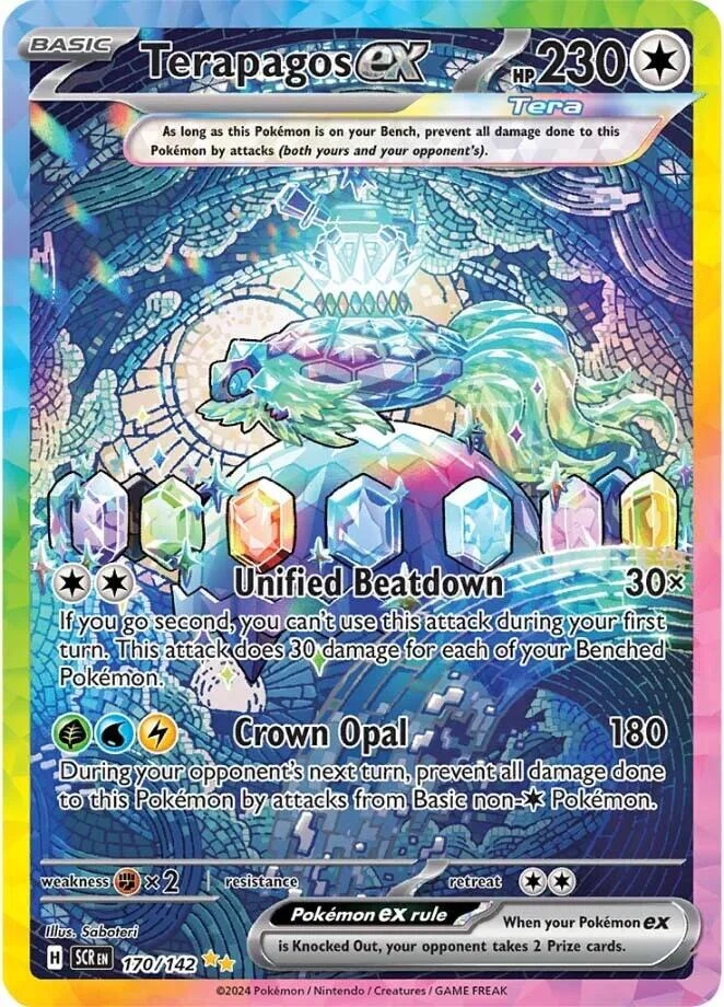 Terapagos ex (170/142) (SV07: Stellar Crown)