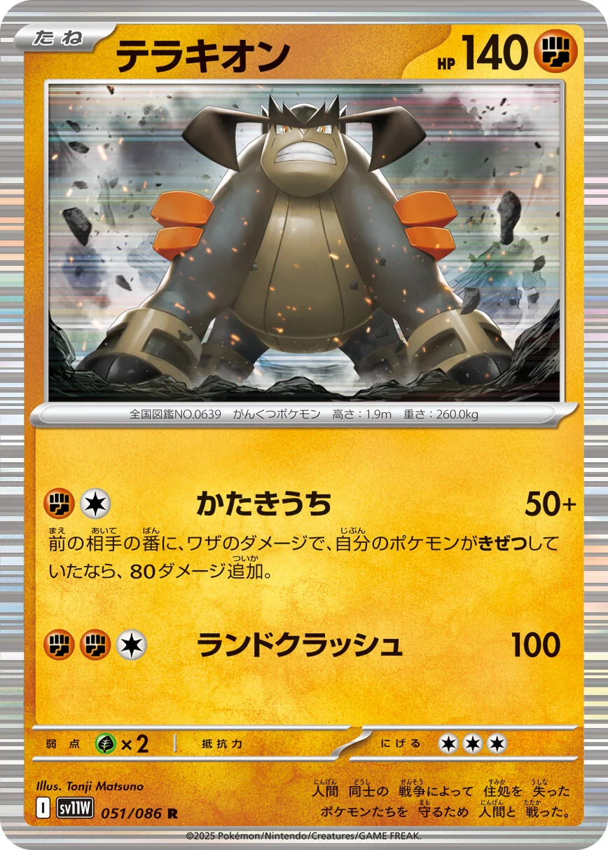 Terrakion (051/086) (SV11W: White Flare)