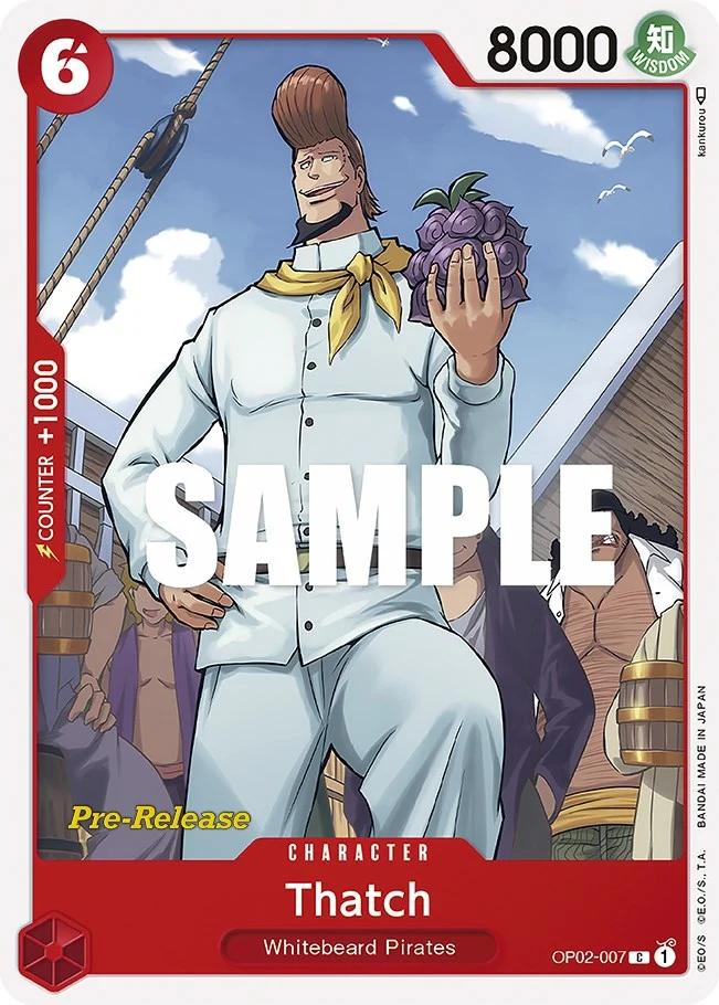 Thatch (OP02-007) (Paramount War Pre-Release Cards)
