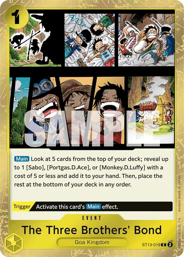 The Three Brothers' Bond (ST13-019) (Ultra Deck: The Three Brothers)