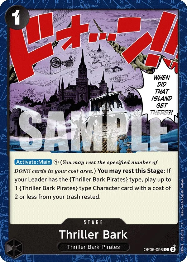 Thriller Bark (OP06-098) (Wings of the Captain)